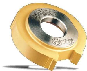 interlocked side milling cutter / solid / slot