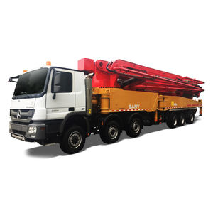 mobile truck-mounted concrete pump