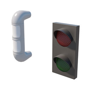 blinking traffic light / LED / for vehicles