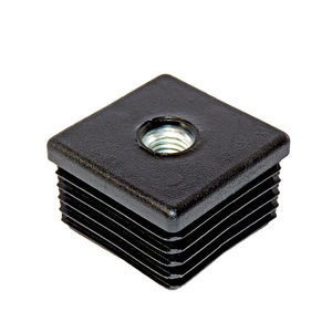 Threaded end cap - IOFP series - PANOZZO Srl - oval / plastic / for pipes