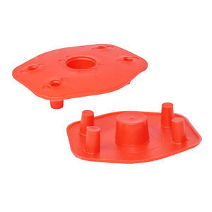 Flange plug - CXFR series - PANOZZO Srl - round / male / polyethylene