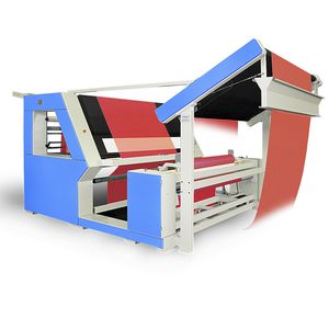 stretch fabric inspection machine / tensionless / with winder