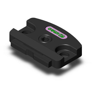 cam-operated clamp / steel / low-profile / miniature