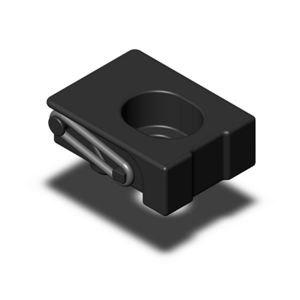 compact clamp / steel / low-profile / small