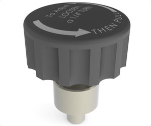 zinc-plated steel indexing plunger 1
