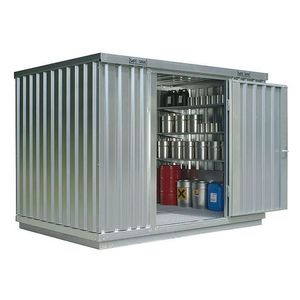 galvanised steel intermodal container