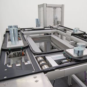 belt conveyor / workpiece / horizontal