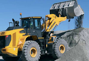 wheeled loader