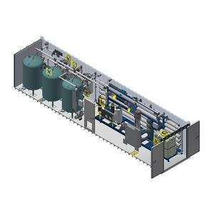 containerized waste water treatment solution