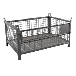 Wire mesh pallet box - VUA0001 - Schneider - storage / stacking / wire mesh