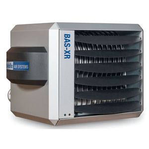 gas air heater unit / wall-mounted / ceiling-mount / industrial