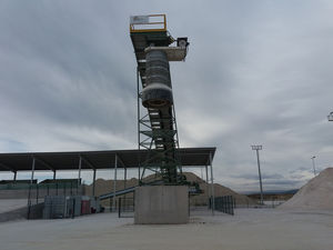 telescopic loading spout 1