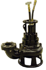 water pump / hydraulically-operated / submersible / impeller