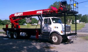 truck-mounted telescopic boom lift