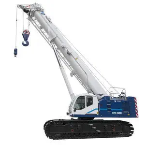 Crawler crane - GTC-2000 - TADANO FAUN - lattice / for