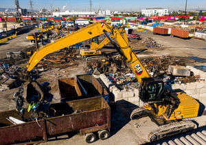 crawler material handler