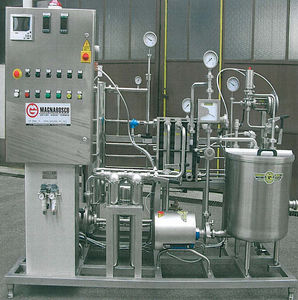 食品工业的巴氏杀菌机