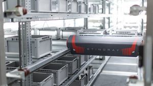 compact shuttle storage system