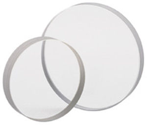flat circular optical window