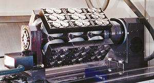 pull down clamping device