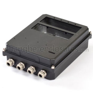wall-mount enclosure / cast aluminum / IP65 / EMC