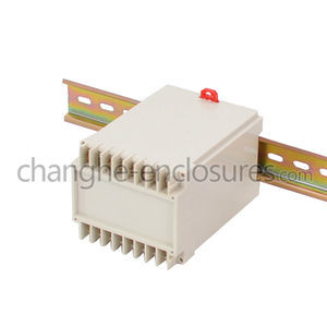 DIN rail enclosure
