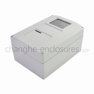 wall-mount enclosure / rectangular / aluminum / EMC-shielded