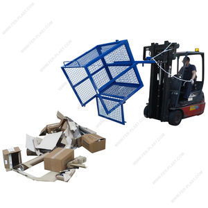 forklift truck mesh cage 1