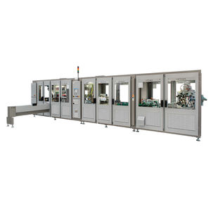 automatic packaging machine / in-line / paper napkin / for hygiene products