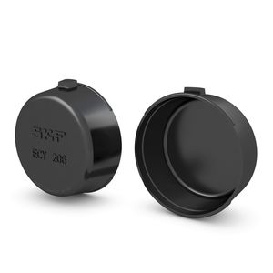 non-threaded end cap