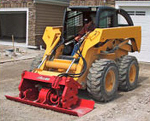 SPIRD STEER LOADER振动板