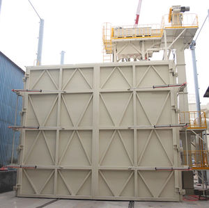 suspended load shot blasting machine