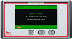 fire alarm display panel 1