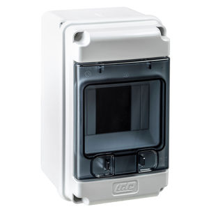 power distribution electrical box / vertical / ABS / IP65