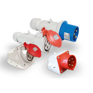 halogen-free plug and socket