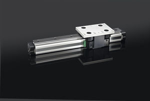 pneumatic cylinder / single-acting / double-acting / rodless