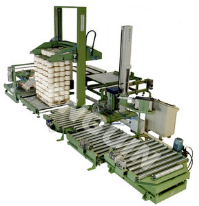 low level infeed palletizer