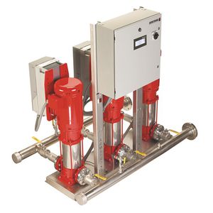 water pressure booster pump unit