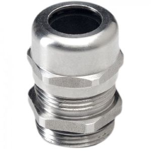 stainless steel cable gland / IP68 / halogen-free / corrosion-resistant