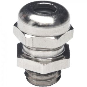 nickel-plated brass cable gland / stainless steel / IP68 / halogen-free