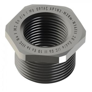 nickel-plated brass adapter / stainless steel / explosion-proof