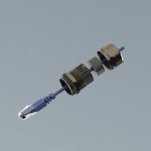 Hexagonal plug - MOGKH 03 - ORTAC - threaded / plastic / screw-in