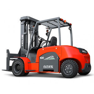 battery-powered forklift truck