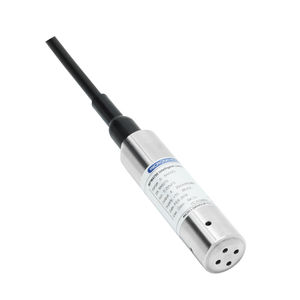 piezoresistive level transmitter / for liquids / compact / stainless steel