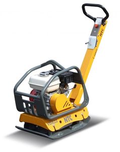 reversible vibratory plate