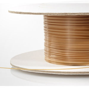 insulated electrical wire / polymer / flexible / for motors