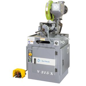 semi-automatic saw / circular / miter / for metals