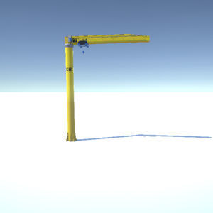 pillar jib crane