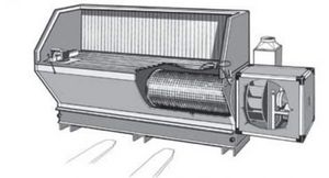 polishing downdraft table / for grinding processes