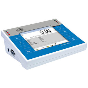 LCD display weighing terminal